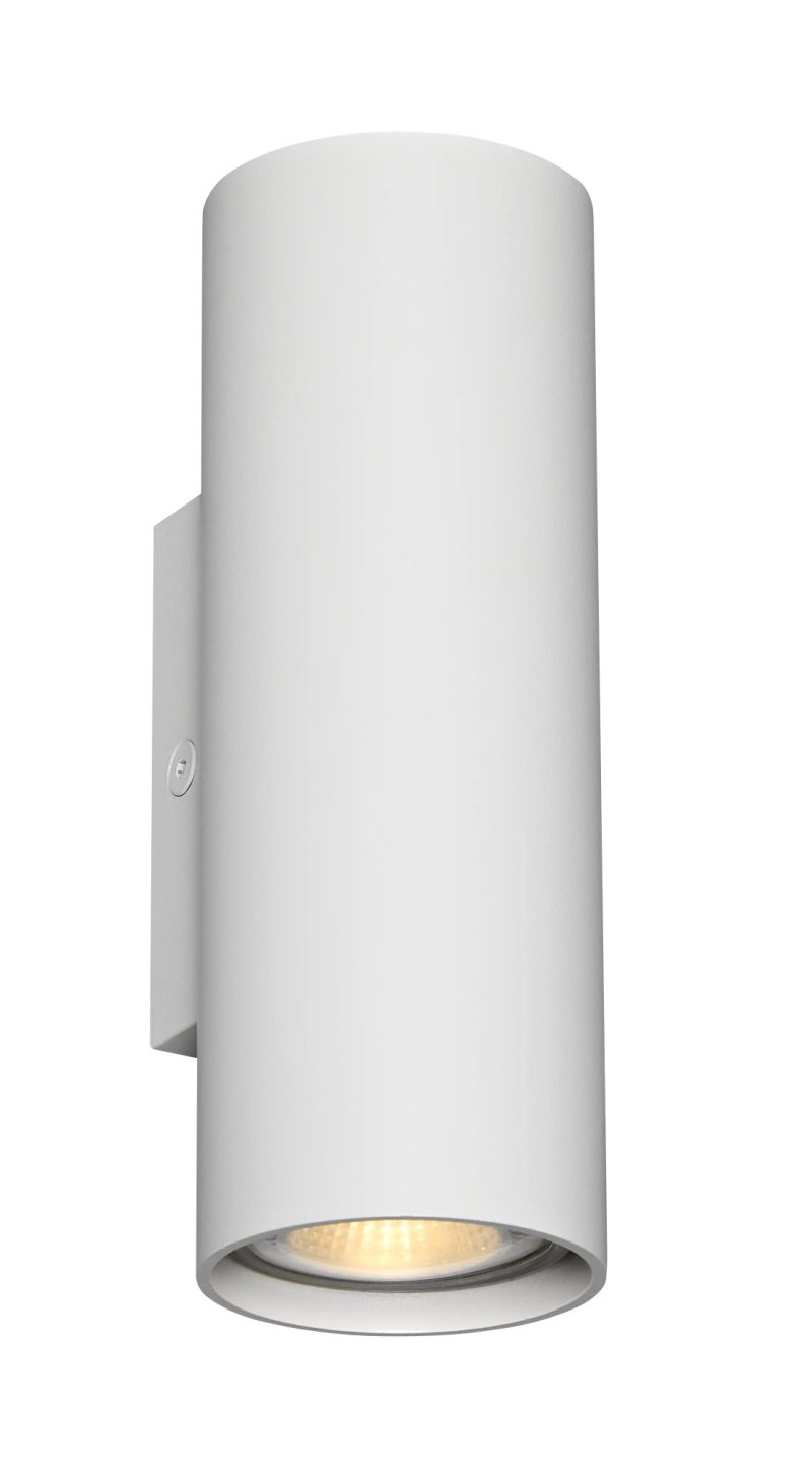 Fantasia Taboo Wandleuchte up/down, weißes Aluminium