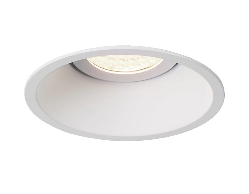 Fantasia TETIZ Einbaustrahler GU10 weiß, schwenkbar 30°, 100 mm