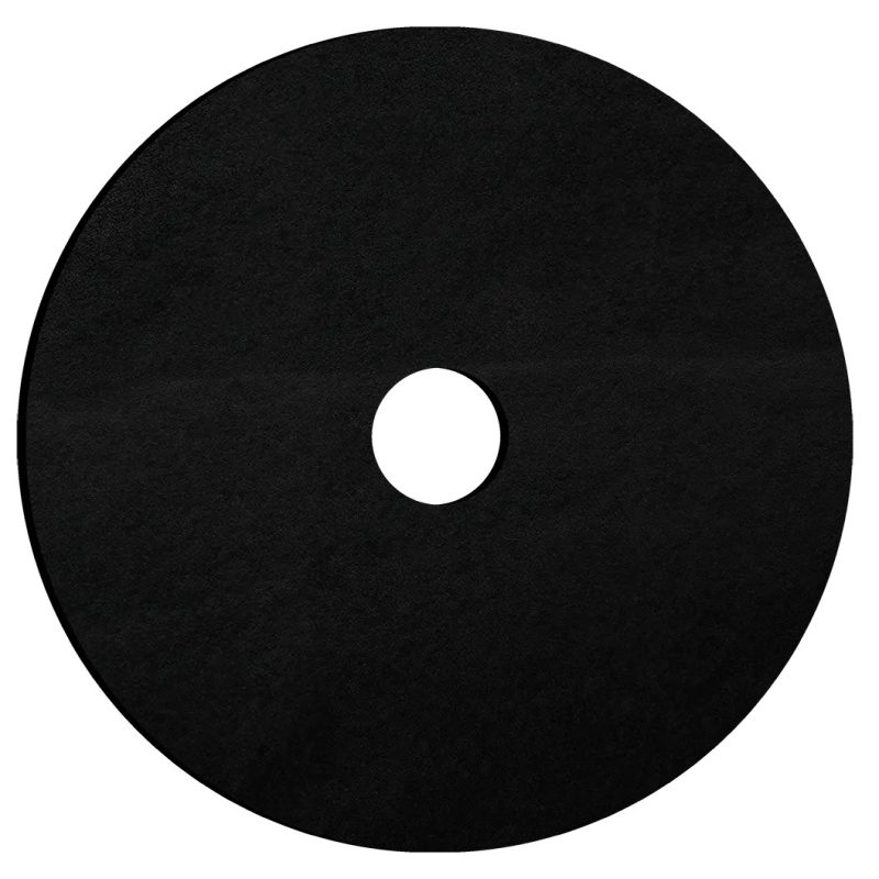 Fantasia Paralume Lopal mini disc feltro nero Ø200mm