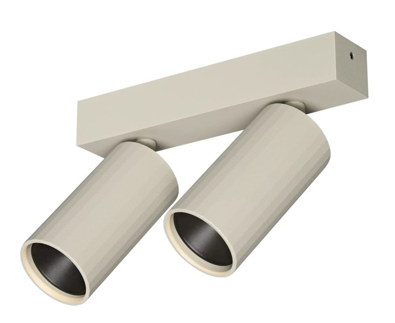 Fantasia ORYX 2-lichts spot in beige - Deco collectie