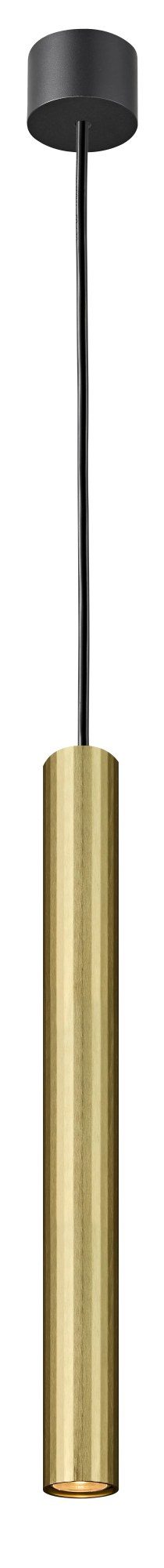 Fantasia Lampada a sospensione Oryx 400 mm nero-oro, attacco MR11