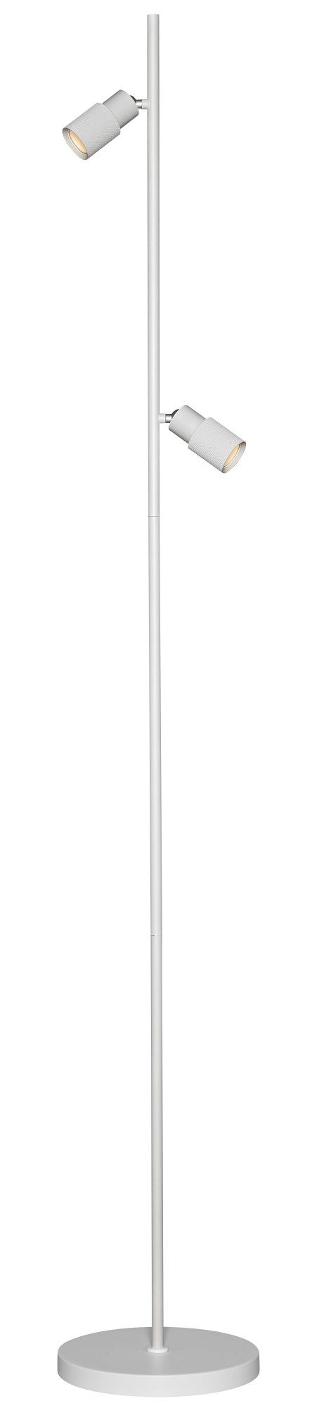 Fantasia Nysal vloerlamp wit, dimbaar, 2 lichtpunten GU10 MR11