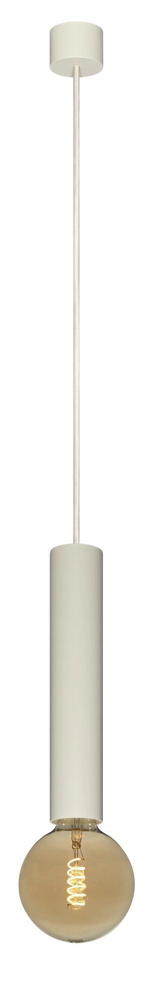 Fantasia Taboo pendant lamp, E27 fitting, beige, one light point