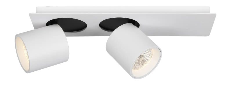 Fantasia Oyo LED plafondspot 2 richtbare lichtpunten wit 7,5W
