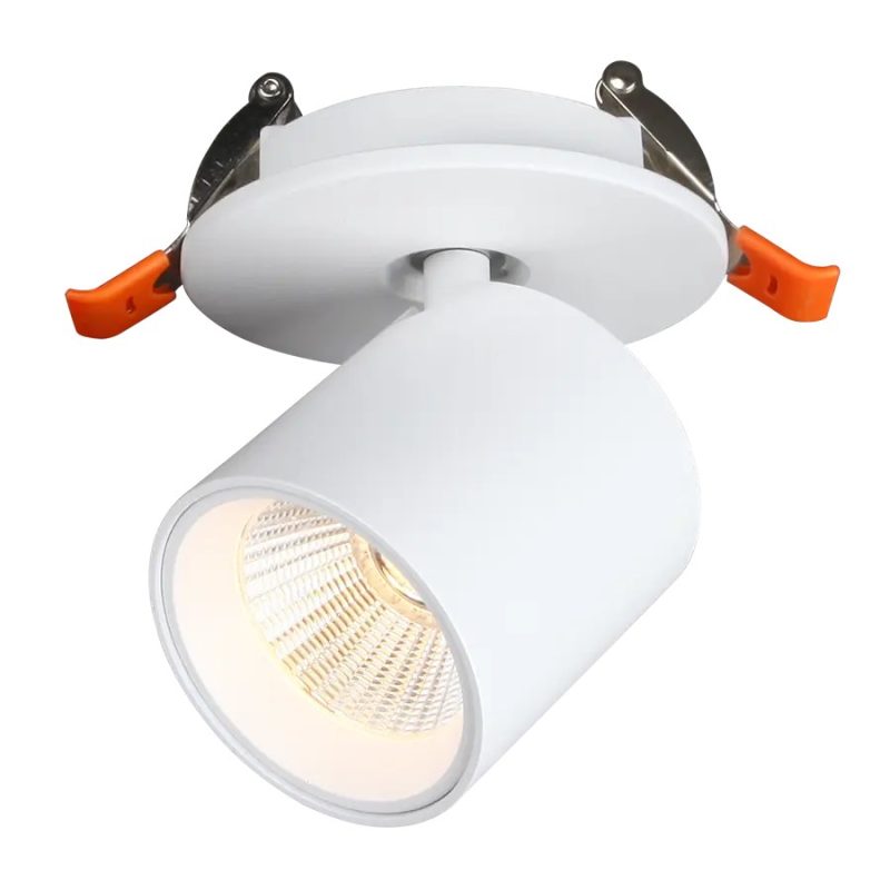 Fantasia Oyo LED-Einbaustrahler weiß, 7,5W, 620 Lumen, 2700K