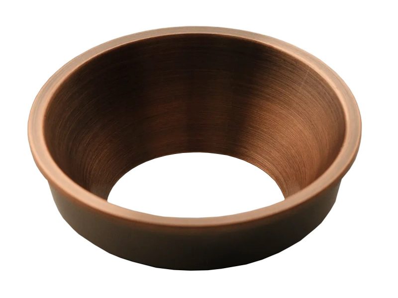 Fantasia Deep Deco mini ring accessoire in brons, 30 mm doorsnede