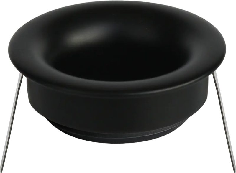 Fantasia Deep Deco Mini Abdeckring für Einbaustrahler, schwarz