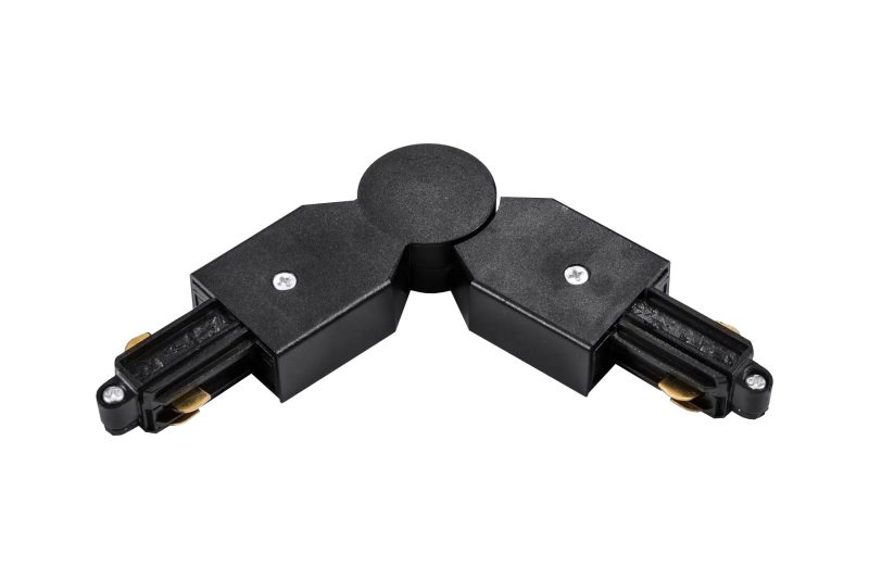 Fantasia Track 1F conector en L negro, ángulo ajustable para carril