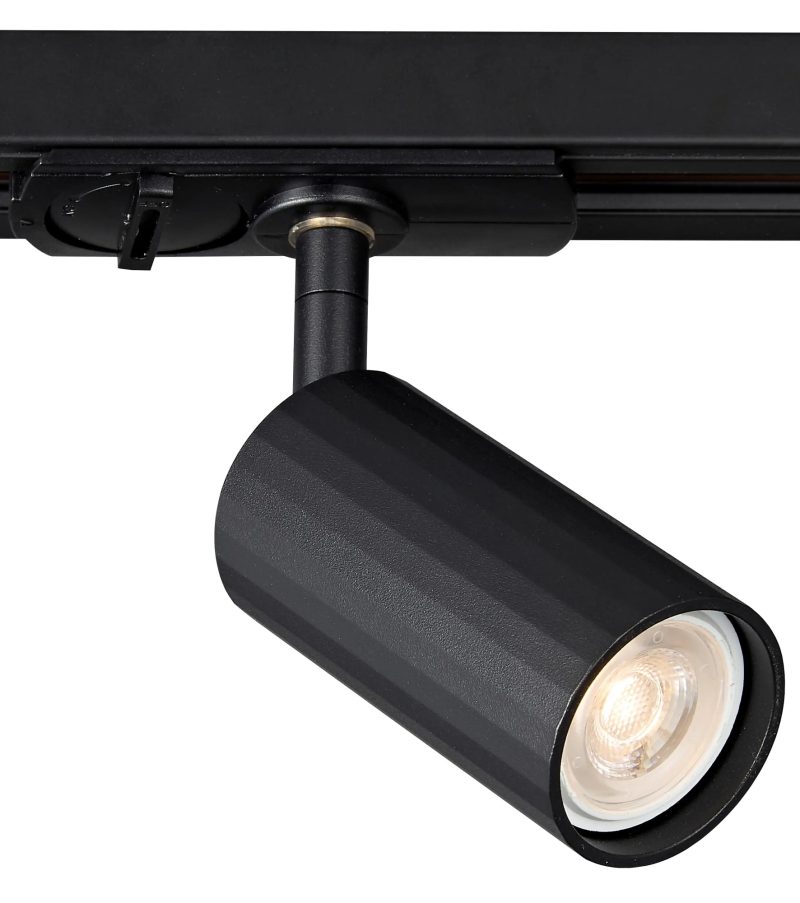 Fantasia Oryx railspot voor monofase railsysteem, MR11-fitting, zwart