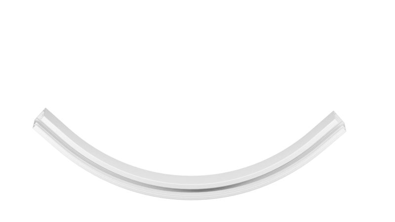 Fantasia Micro Line Mini 1-Phasen-Schiene, Außenbogen, weiß