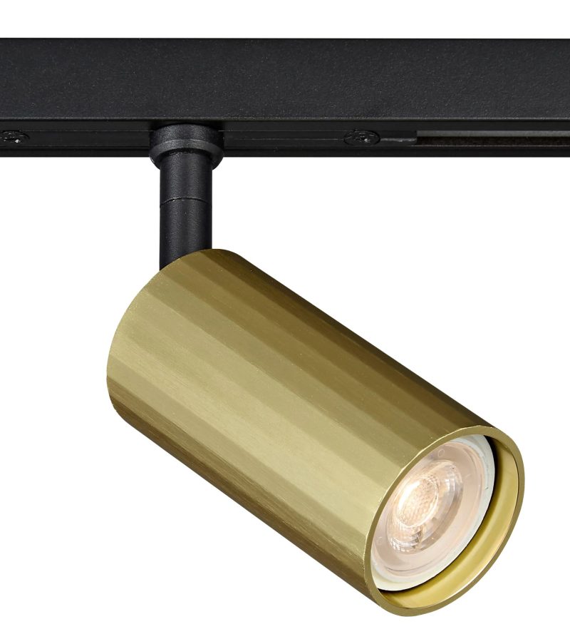 Fantasia Oryx railspot voor Micro Line railsysteem, GU10, zwart/goud