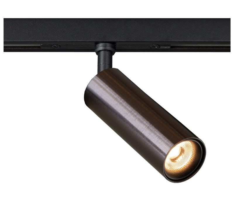 Fantasia Lopal LED opbouwspot brons dimbaar kantelbaar 2700K IP20