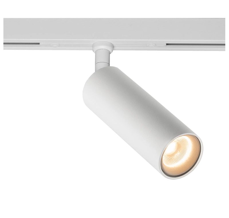 Fantasia Lopal LED-Spot Micro Line weiß, dimmbar und schwenkbar, Aluminium