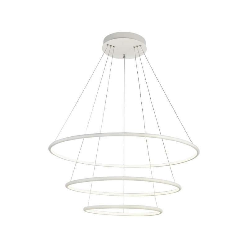 Fantasia Annu LED hanglamp 3 ringen Ø800/600/400mm 84W dimbaar wit