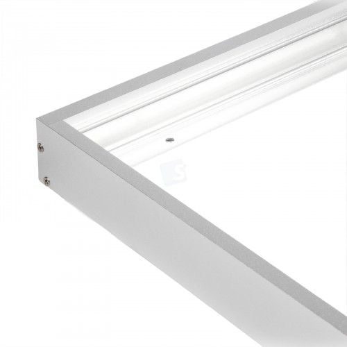 Surface-mount frame for LED panel 30x150 cm, aluminium