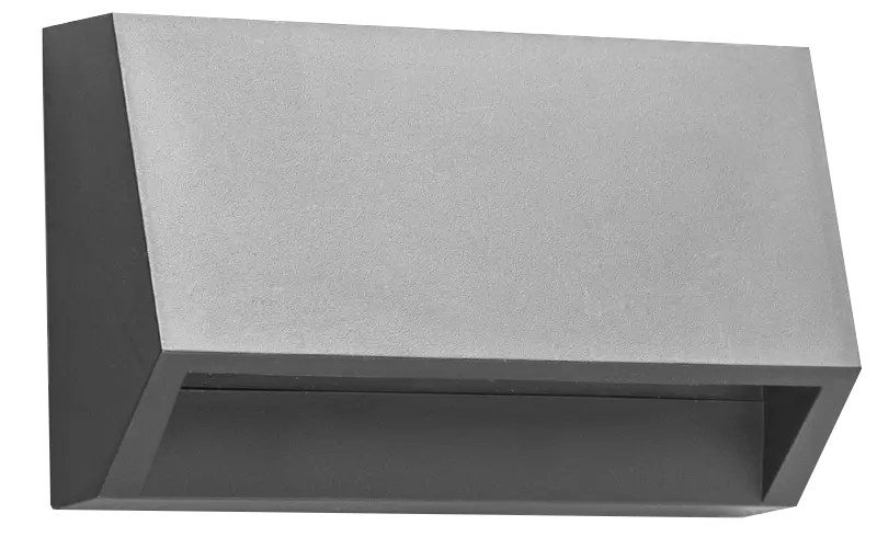 Fantasia KITO applique murale LED grise 1,6W 180lm IP65 extérieur