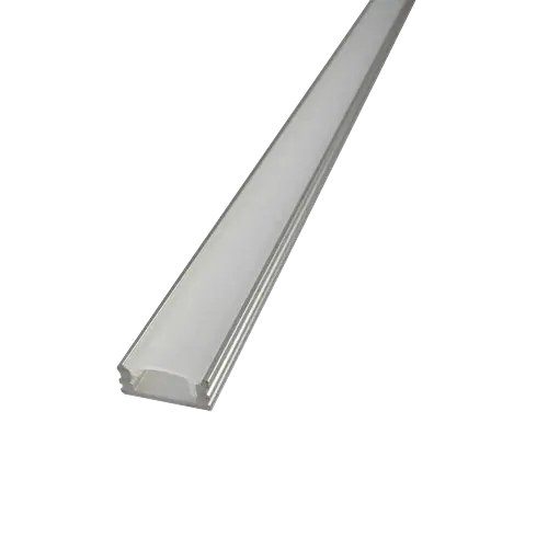 Fantasia XINIX profilo a incasso con copertura 17x7x1000mm alluminio grigio