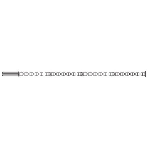 Fantasia LED strip 24V 28,8W per meter 1200 lumen breedte 12mm IP20