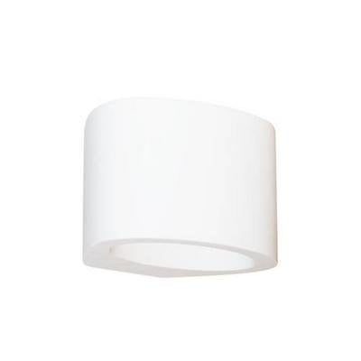 Indigo Gips 150 wall light LED oval plaster 5W warm white