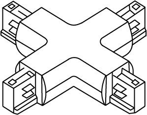 Fantasia TRACK 3-Phase X-Connector White