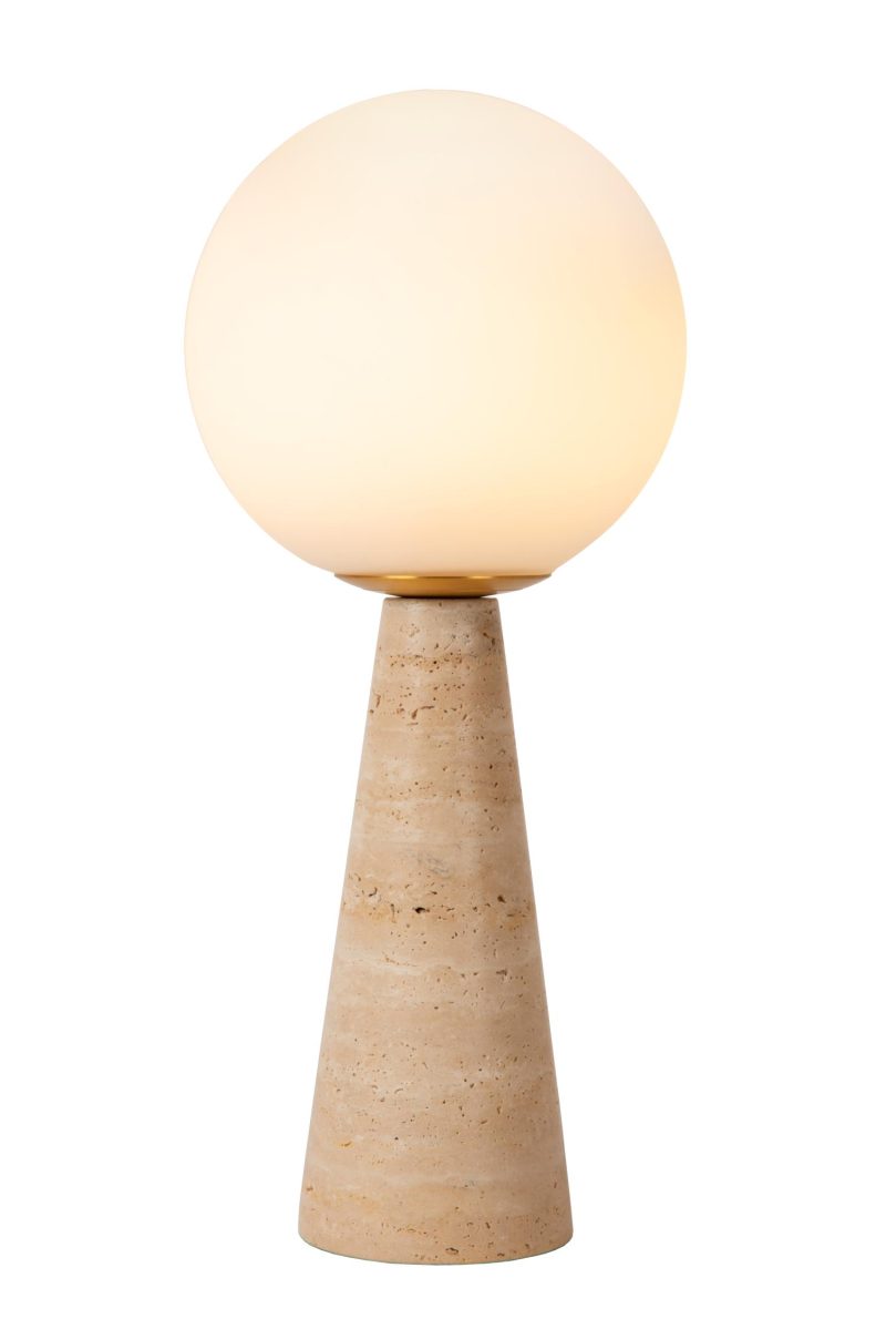 LUCIDE EVIN - Table Lamp - 1xE27 - Opal