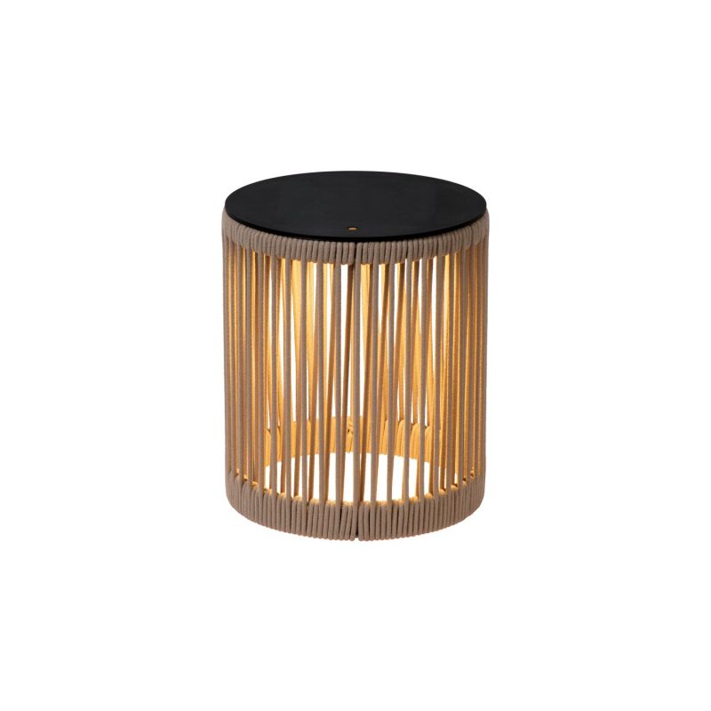 LUCIDE PINGI - Oplaadbare Vloerlamp Binnen/Buiten
