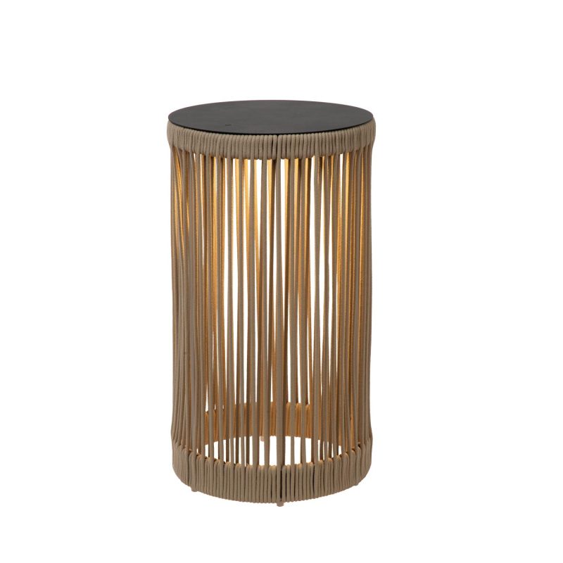 LUCIDE PINGI - Oplaadbare Vloerlamp Binnen/Buiten
