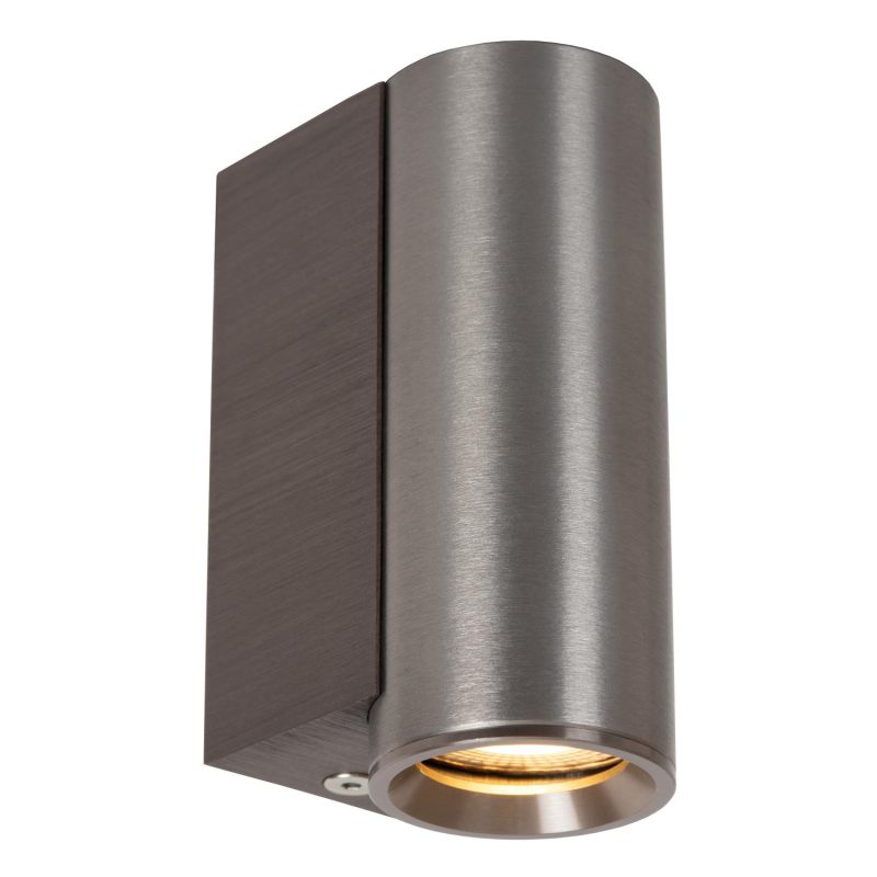 LUCIDE DUPLA - Applique / Lampada da Parete - 1xGU10 (MR11) - Ferro Grigio