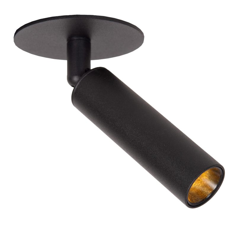 LUCIDE KEONI - Deckenstrahler - Ø 8 cm - LED - 1xG9 - Schwarz - Essential