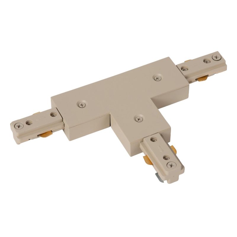 LUCIDE TRACK T-Verbinder B - 1-Phasen Schienensystem / Schienenbeleuchtung - Taupe (Erweiterung)