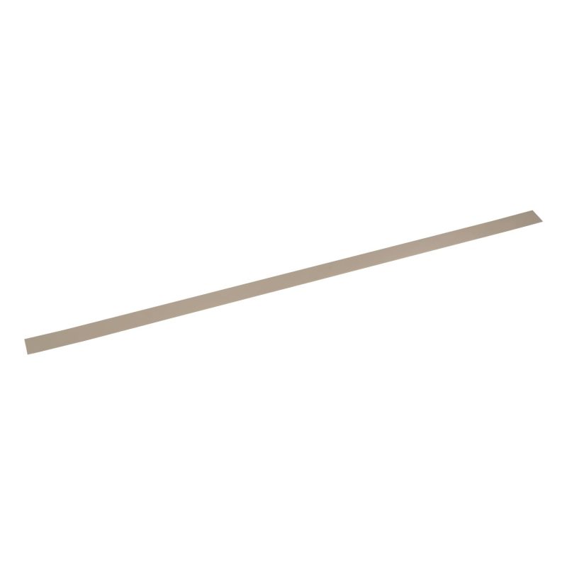 LUCIDE TRACK Abdeckplatte - 1-Phasen Schienensystem / Schienenbeleuchtung - 2 Meter - Taupe (Erweiterung)