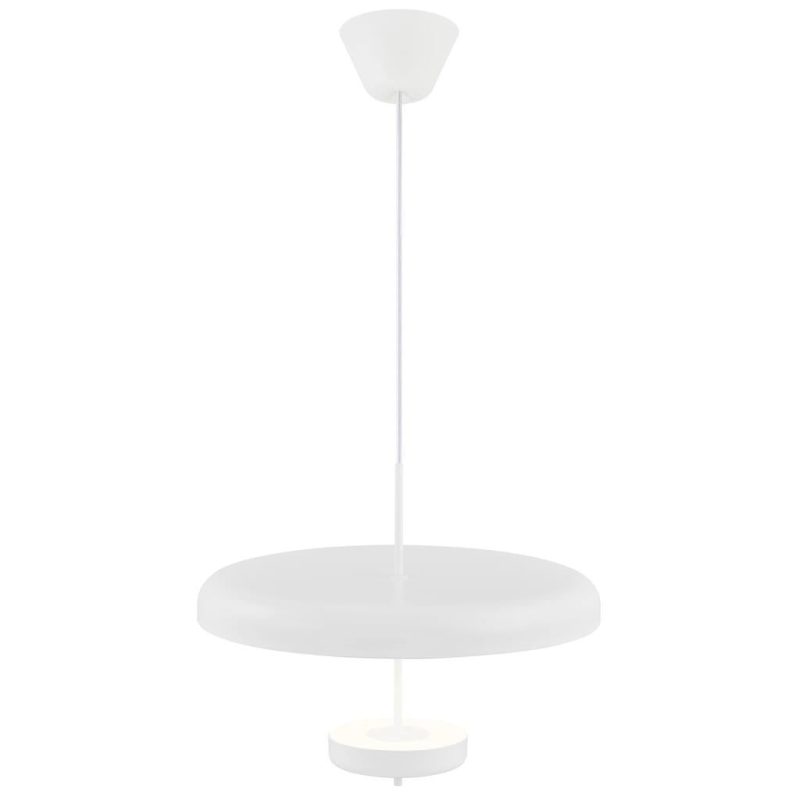 Nordlux Hanglamp wit met 3x G9-fitting, slank design, aluminium 45 cm