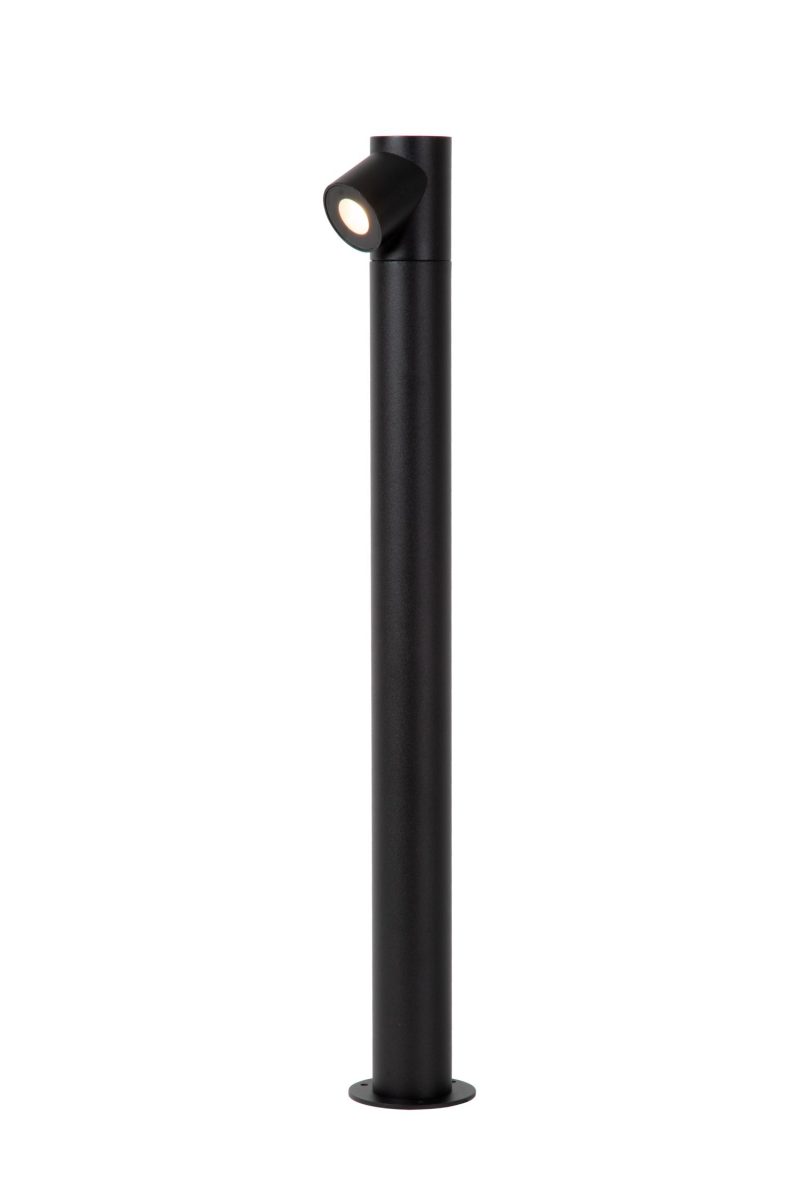 LUCIDE IBAMBA - Sokkellamp - LED - 1x6W 3000K - IP65 - Zwart
