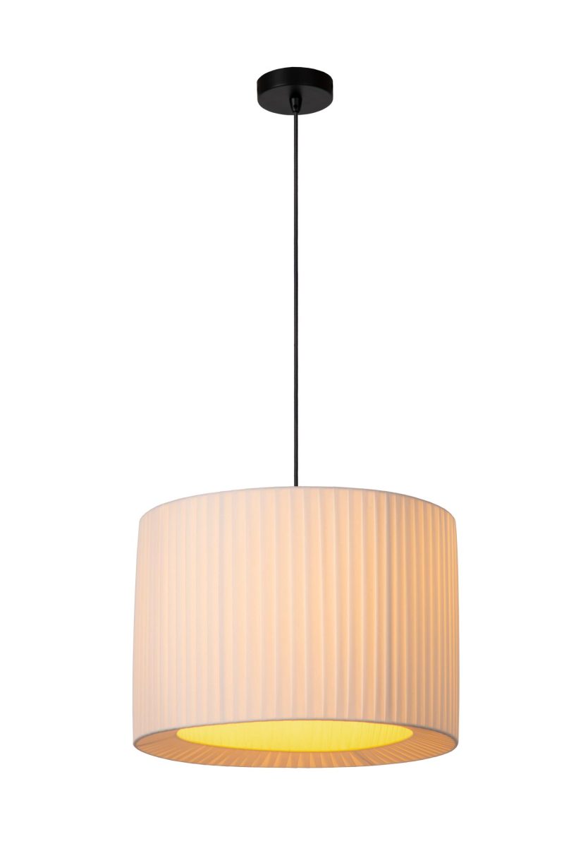 LUCIDE FOLD - Hanglamp - Ø 40 cm - 1xE27 - Wit