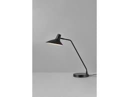 Nordlux Lampe de table industrielle noire avec douille E14