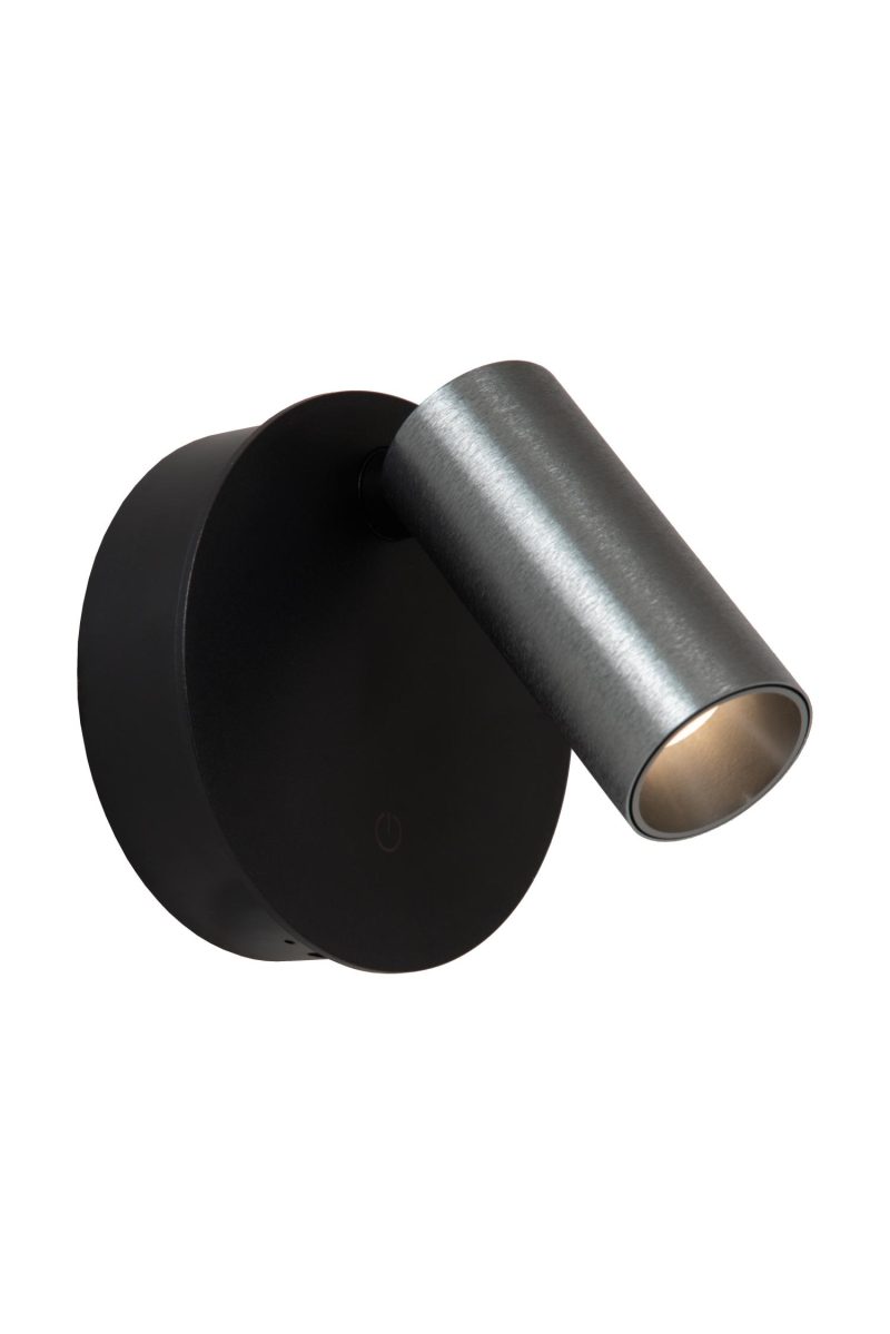 LUCIDE TONI - Oplaadbare Wandspot / Wandlamp - Accu/Batterij - Ø 8,1 cm - LED Dimb.