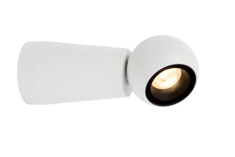 LUCIDE IPSOS - Applique de Salle de Bain - LED - 1x6W 2700K - IP54 - Blanc