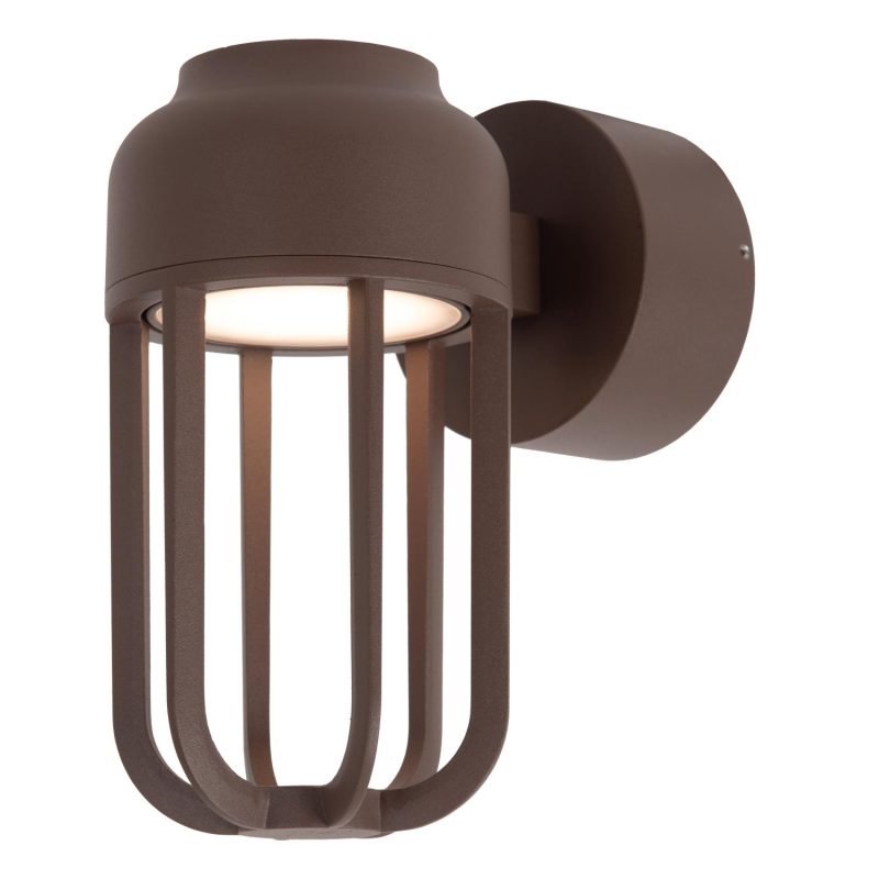 LUCIDE WELLS - Wandlamp Binnen/Buiten - Ø 10 cm