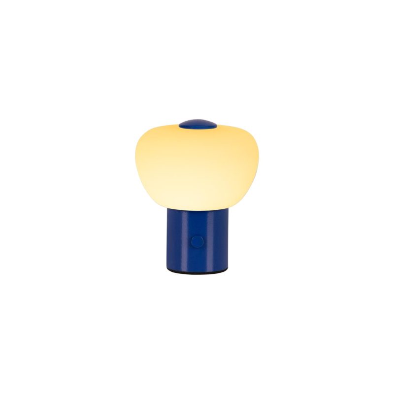 LUCIDE GUSTAV - Lampe de Table Rechargeable - Batterie - Ø 8 cm - LED Dimmable