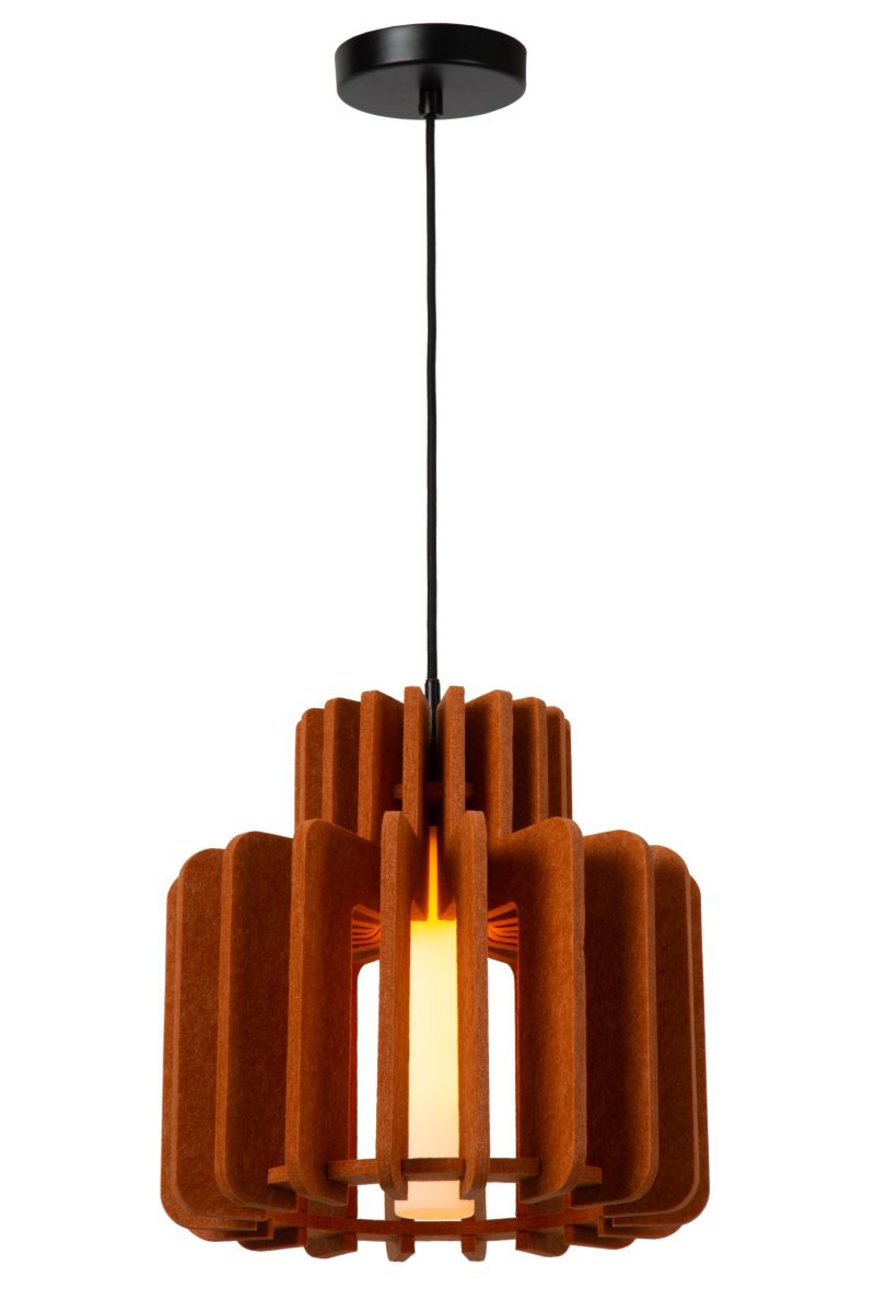 LUCIDE ROLLO - Lampada a Sospensione - 1xE27 - Terracotta