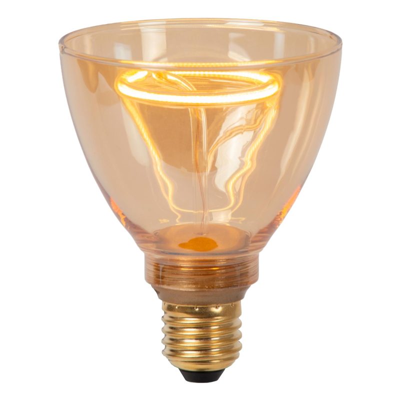 LUCIDE GO90 - Lampe filament - Ø 9 cm - LED Dimmable
