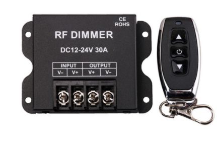 Dimmodule met afstandsbediening 12-24V DC voor LED spots