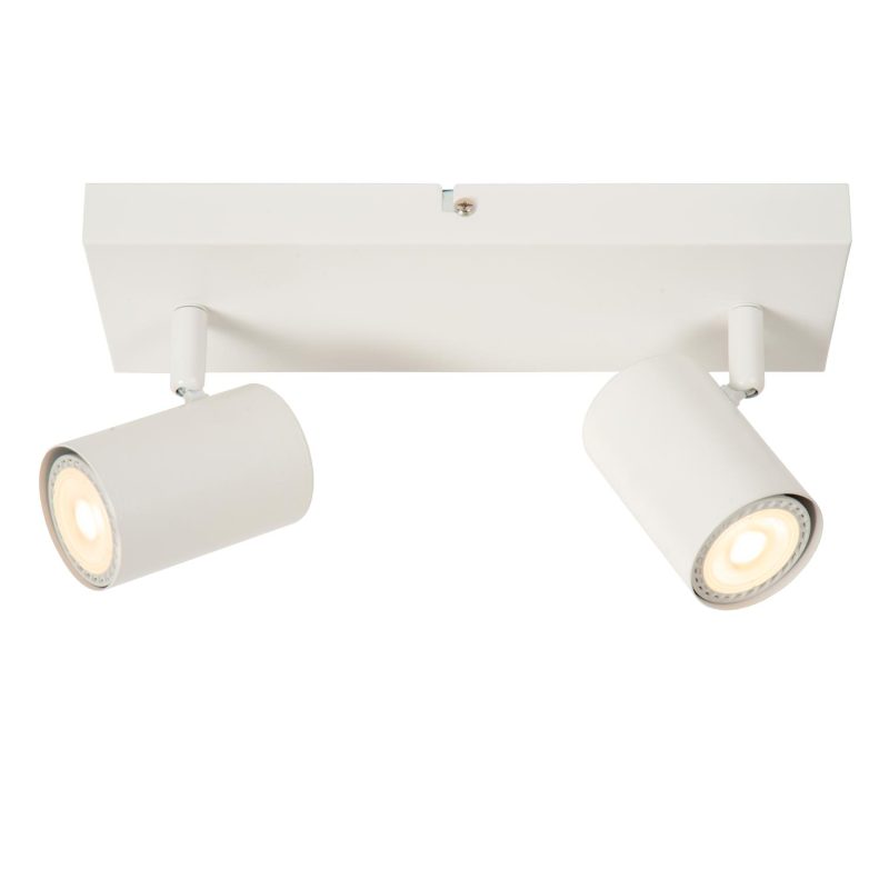 LUCIDE AMIGO - Plafondspot - 2xGU10 (MR16) - Wit