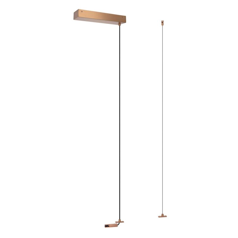LUCIDE Premium LINIAL Ophanging voor opbouwdriver - 1 fase Railsysteem