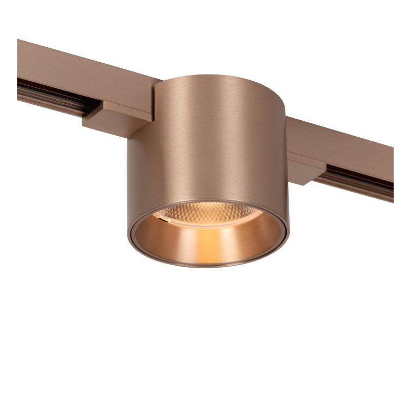 LUCIDE Premium LINIAL LUX Railspot - 1-fase Railsysteem / Smart Railverlichting - Smart - 48V Track - 1xLED - Champagne