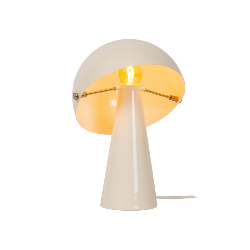 LUCIDE BARONE - Tafellamp - Ø 23 cm - 1xE27 - Beige - Vibes