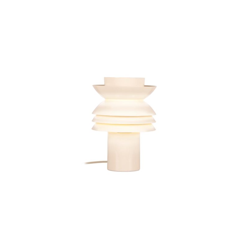 LUCIDE YINDRA - Tafellamp - Ø 17,5 cm - 1xE27 - Beige - Vibes