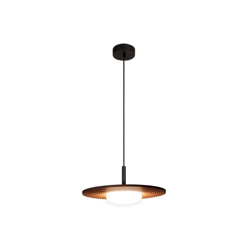 LUCIDE CARMINO - Hanglamp - Ø 38,7 cm - LED - 1x8W 2700K - Terracotta - Essential