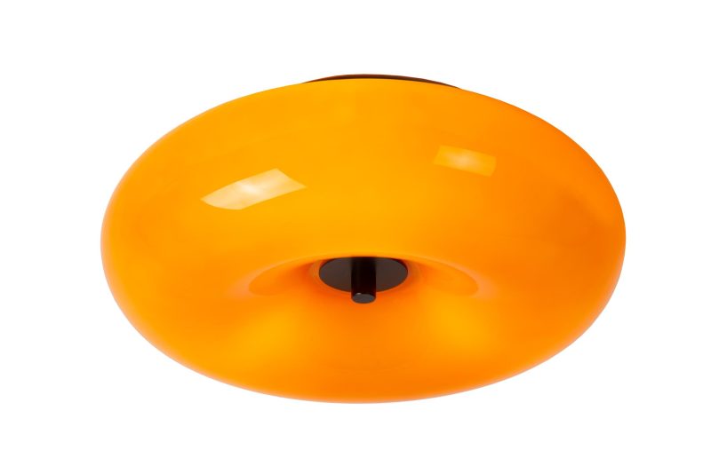 LUCIDE SENTINO - Plafonnière - Ø 30 cm - 3xG9 - Oranje