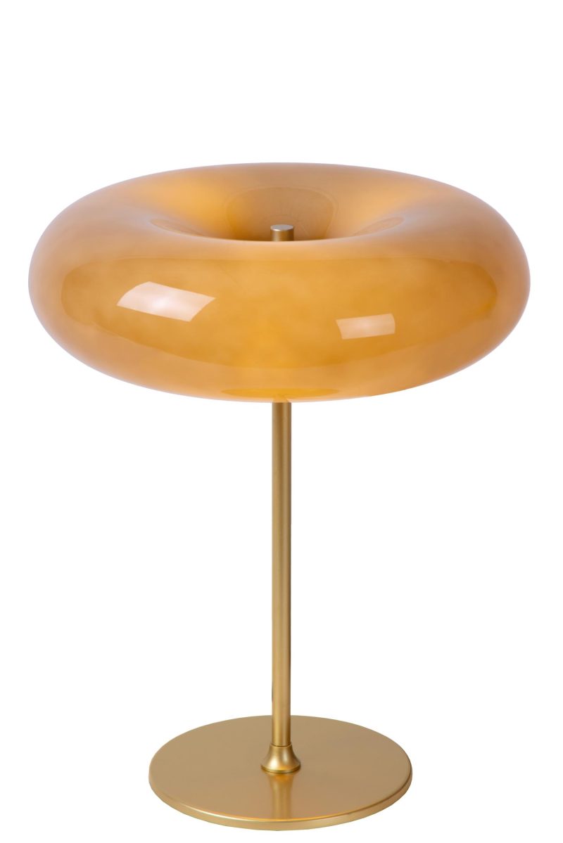 LUCIDE SENTINO - Tafellamp - Ø 30 cm - 3xG9 - Taupe